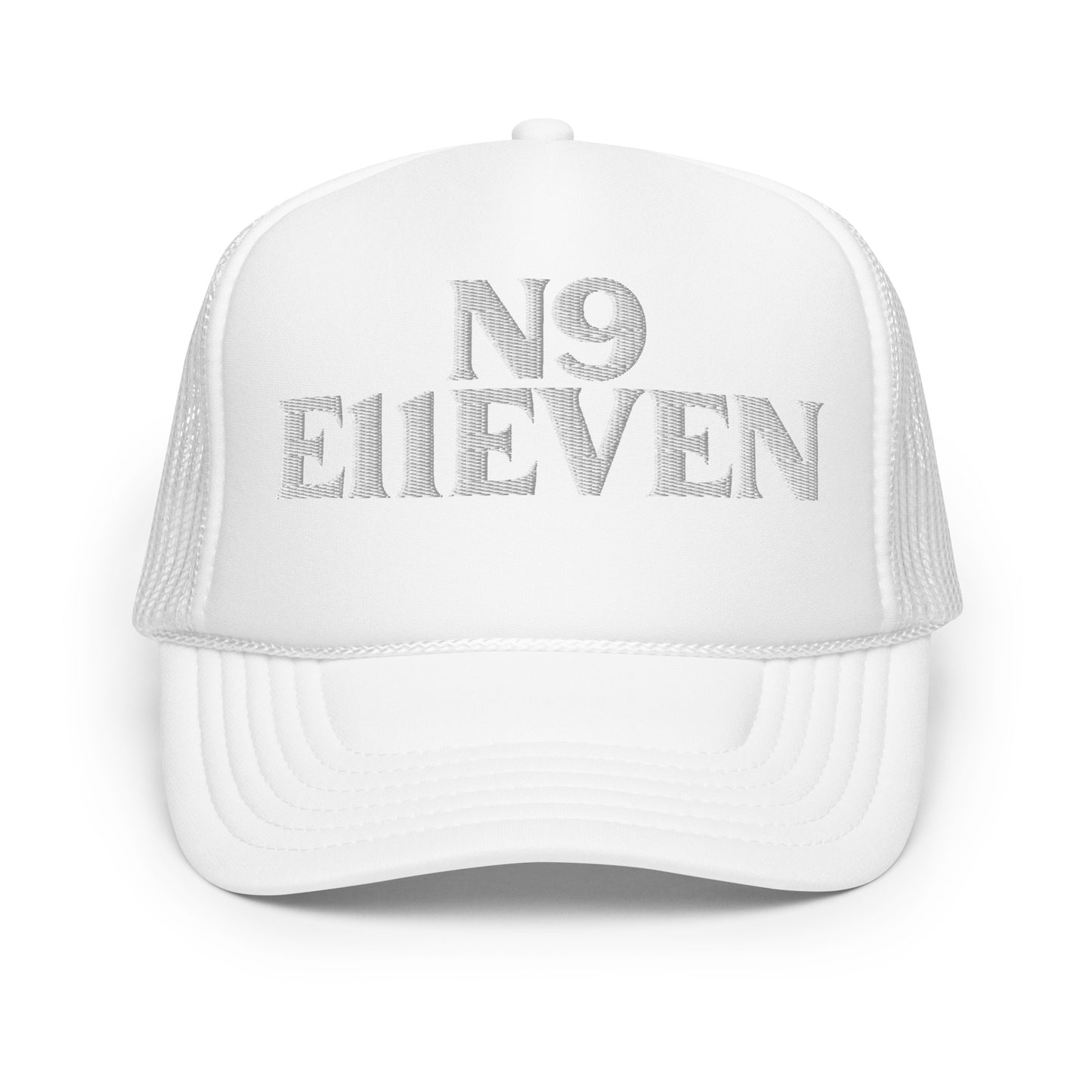 “N9 E11EVEN” Foam trucker hat
