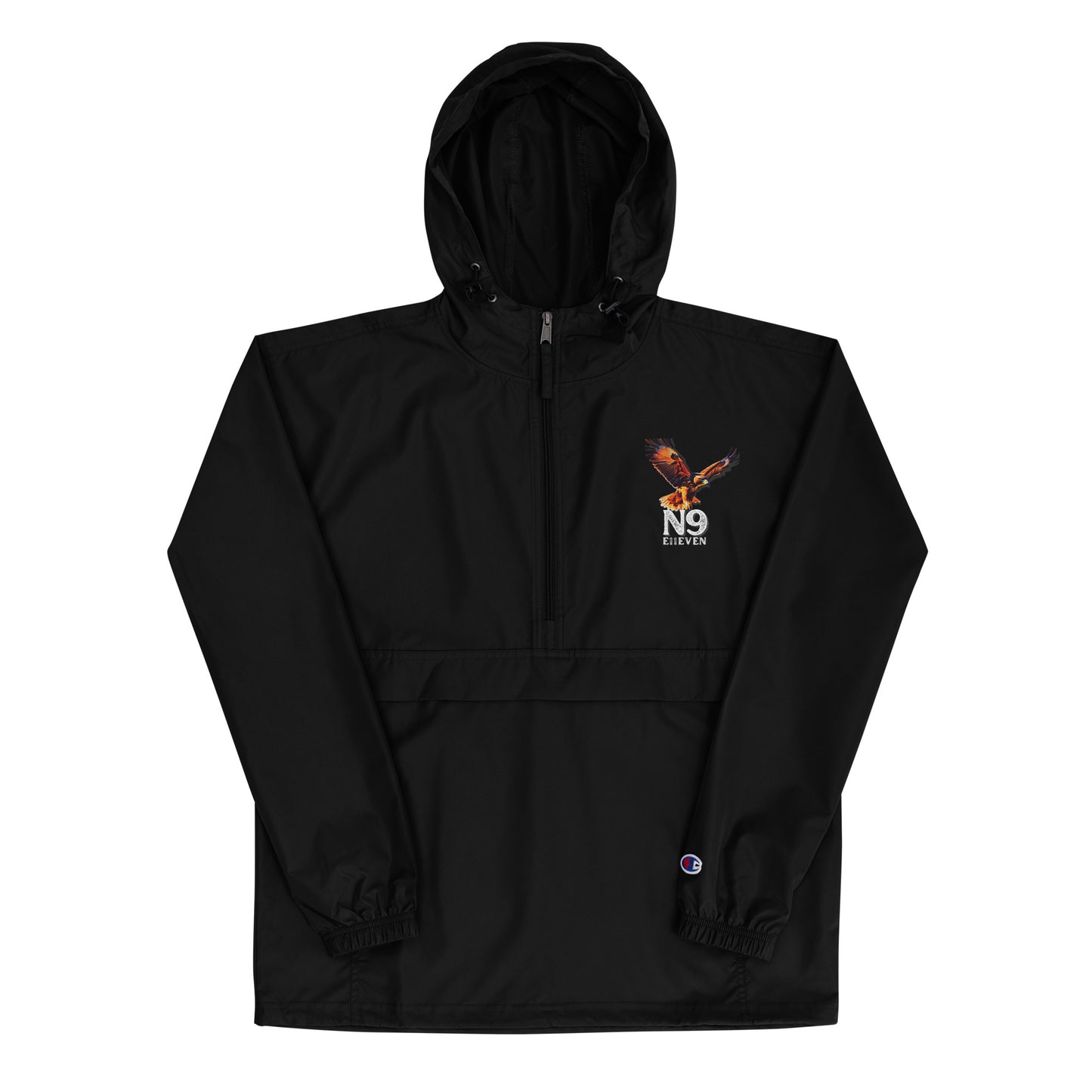 “N9” Embroidered Champion Packable Jacket