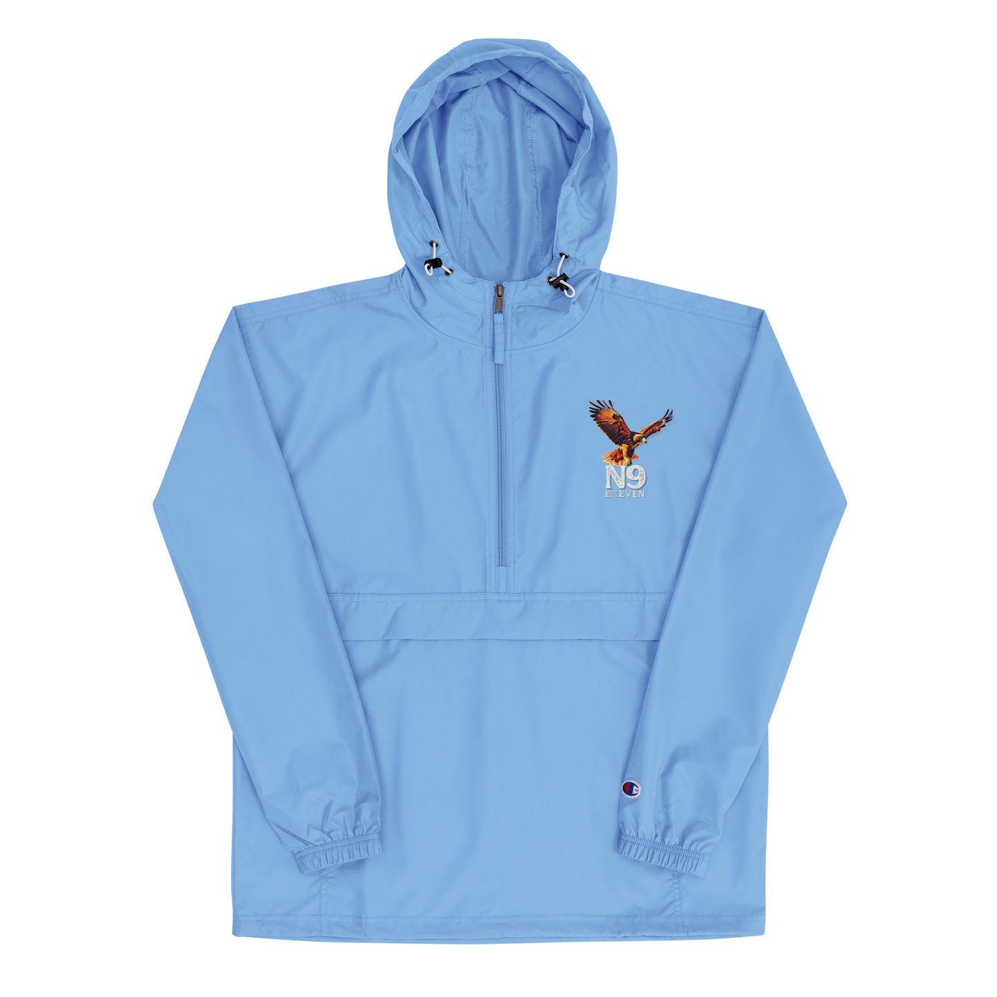 “N9” Embroidered Champion Packable Jacket