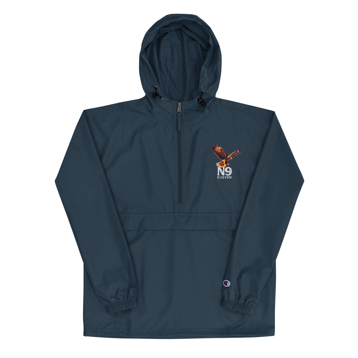 “N9” Embroidered Champion Packable Jacket