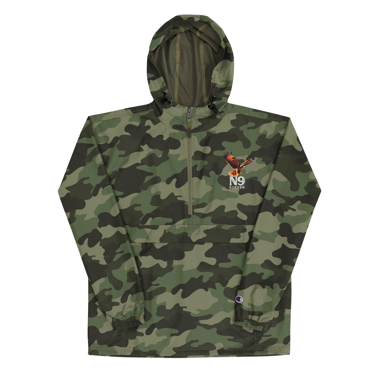 “N9” Embroidered Champion Packable Jacket