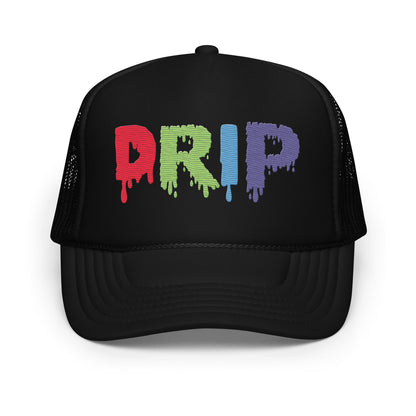 “Drip” Foam trucker hat
