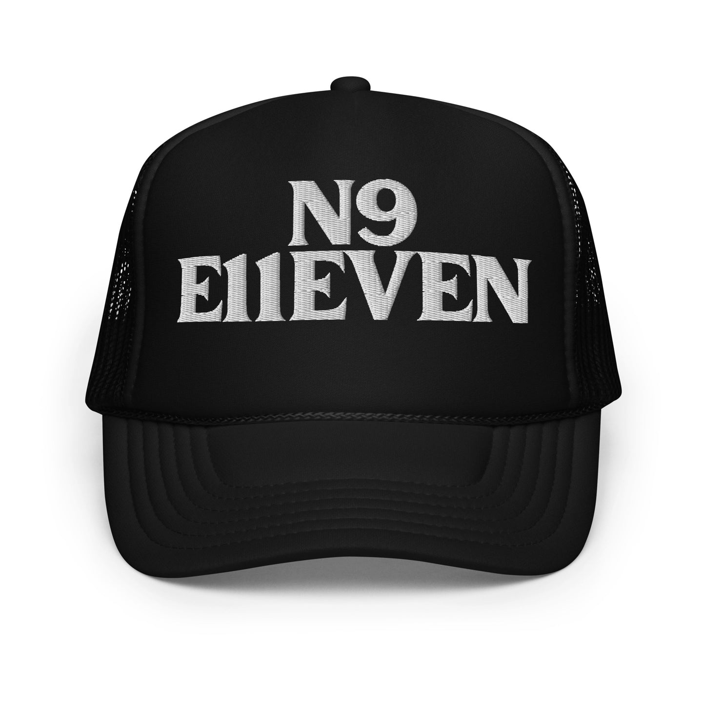 “N9 E11EVEN” Foam trucker hat