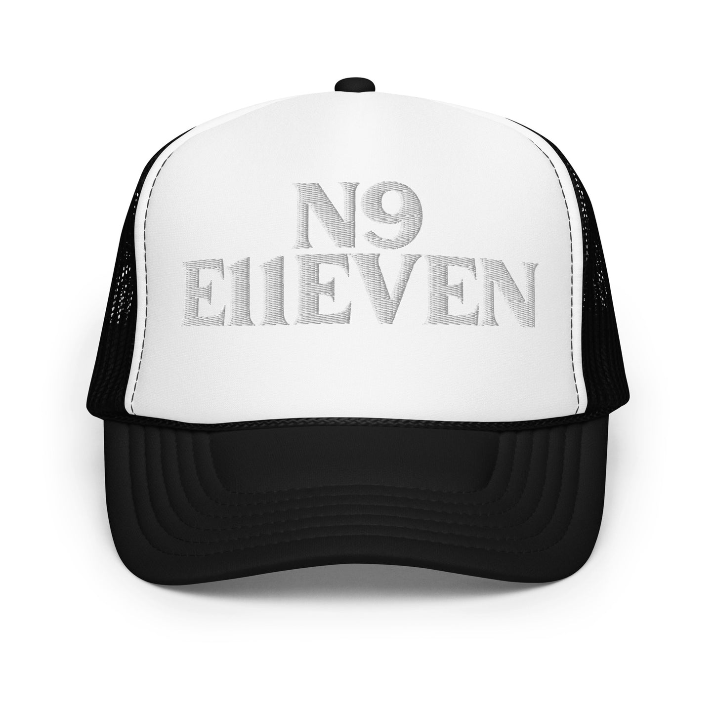 “N9 E11EVEN” Foam trucker hat