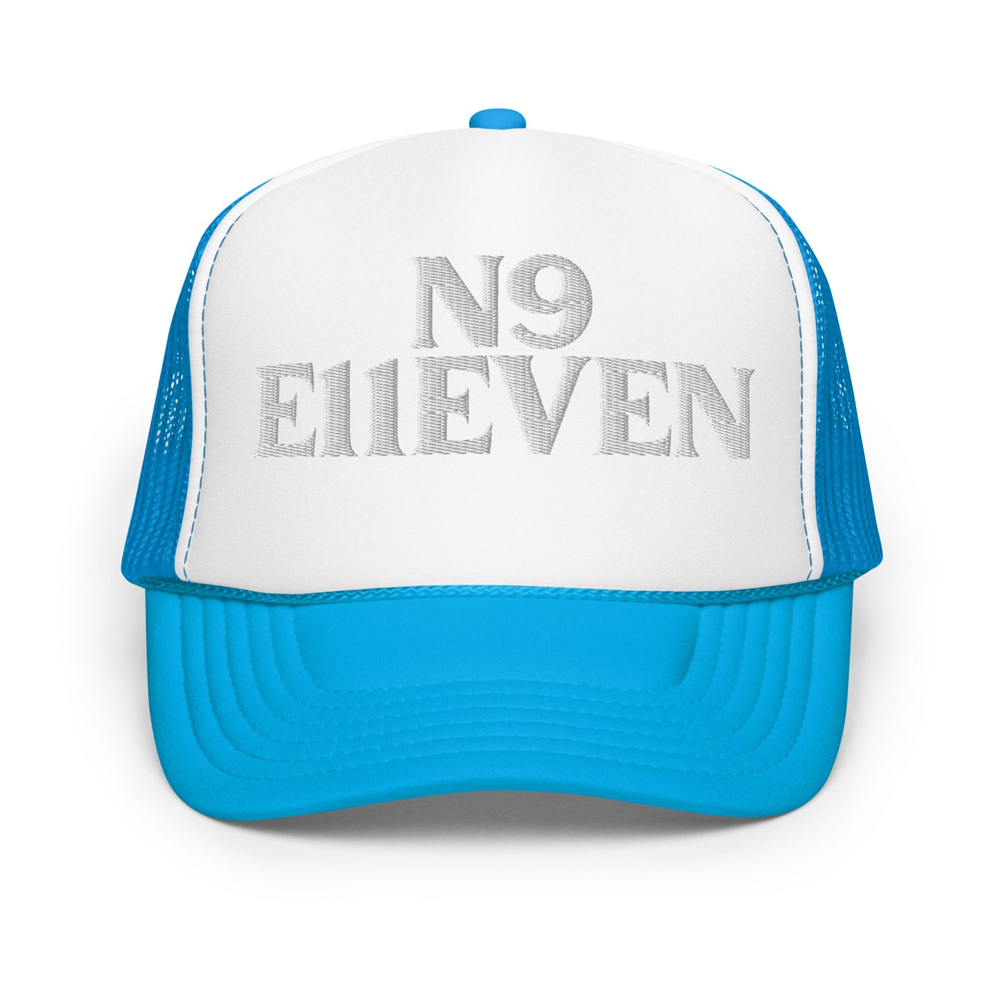“N9 E11EVEN” Foam trucker hat