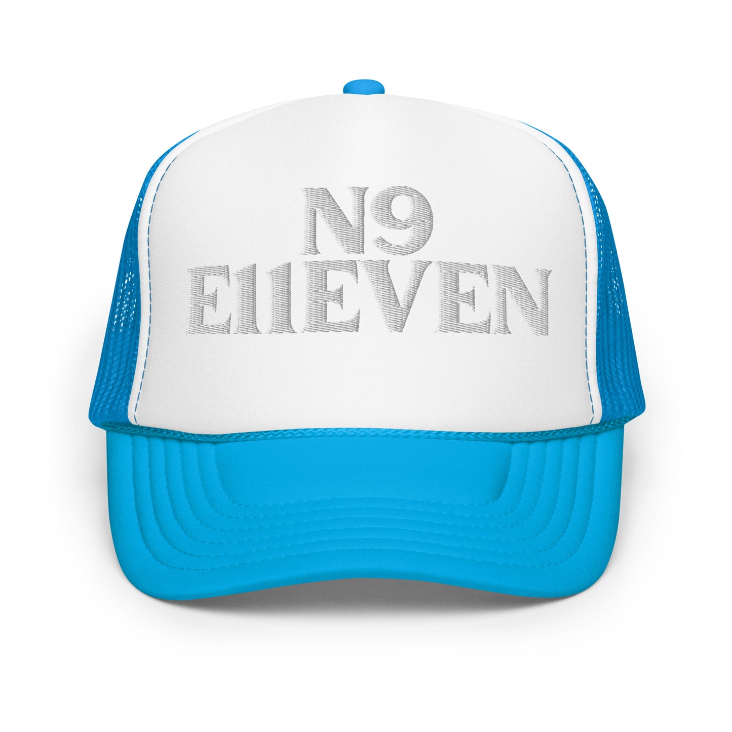 “N9 E11EVEN” Foam trucker hat