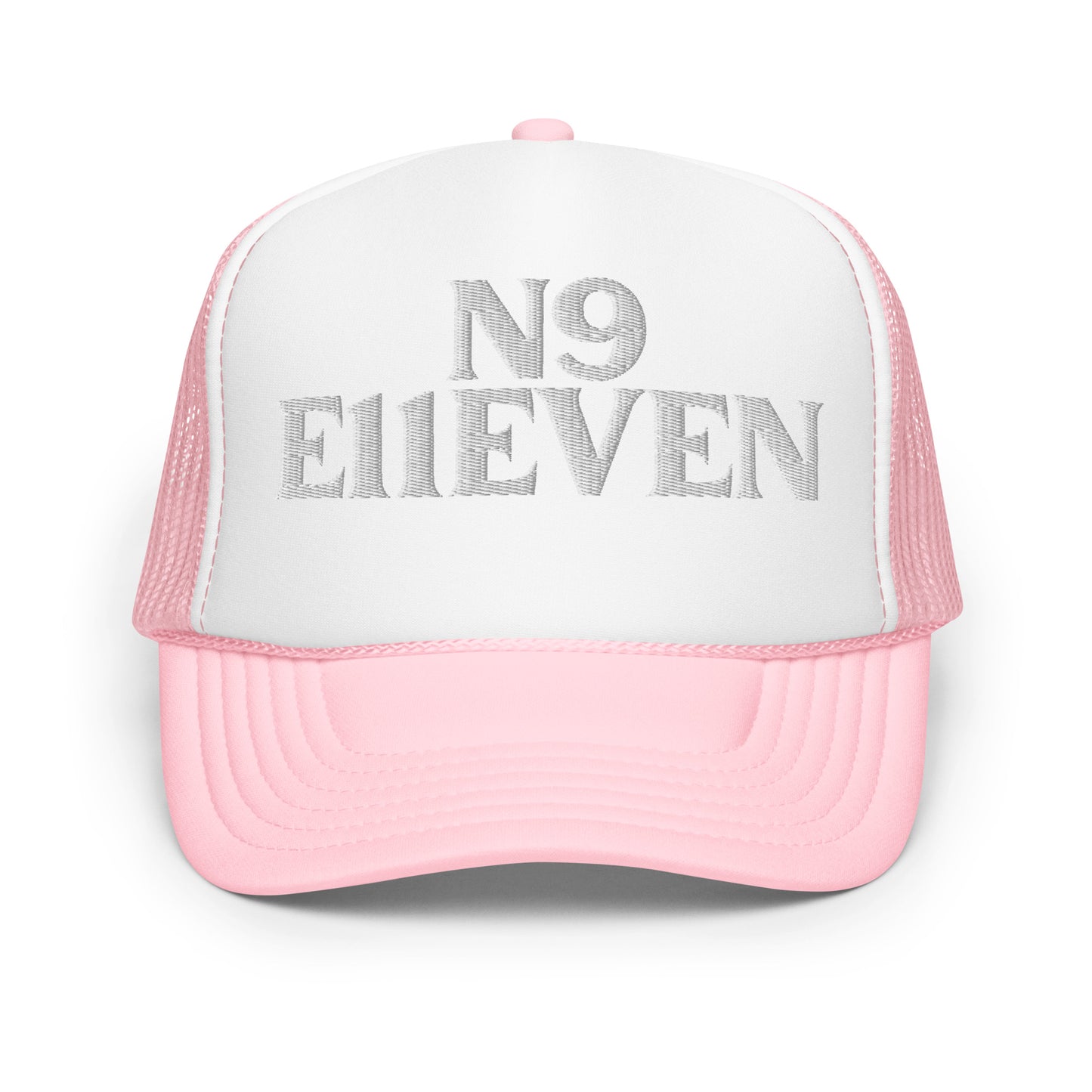 “N9 E11EVEN” Foam trucker hat