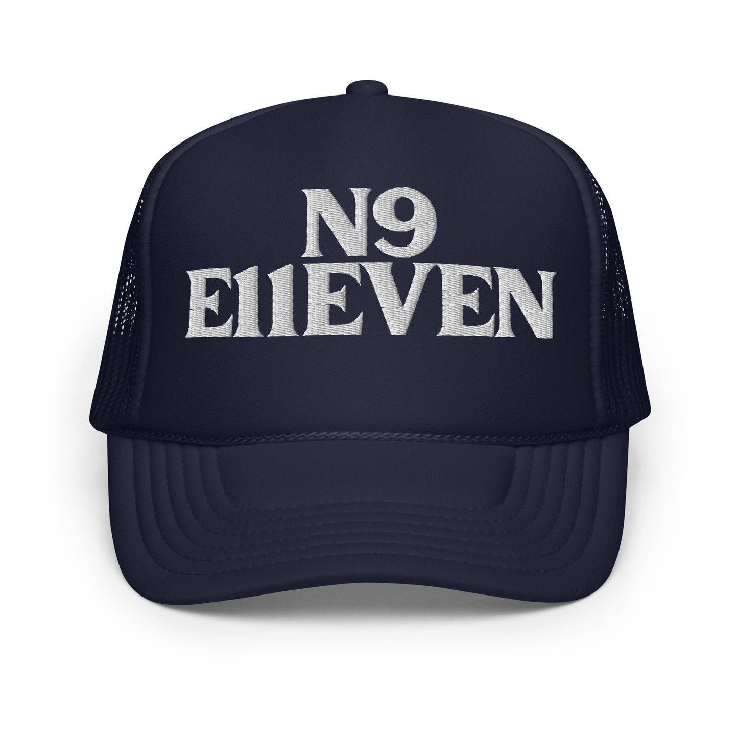 “N9 E11EVEN” Foam trucker hat