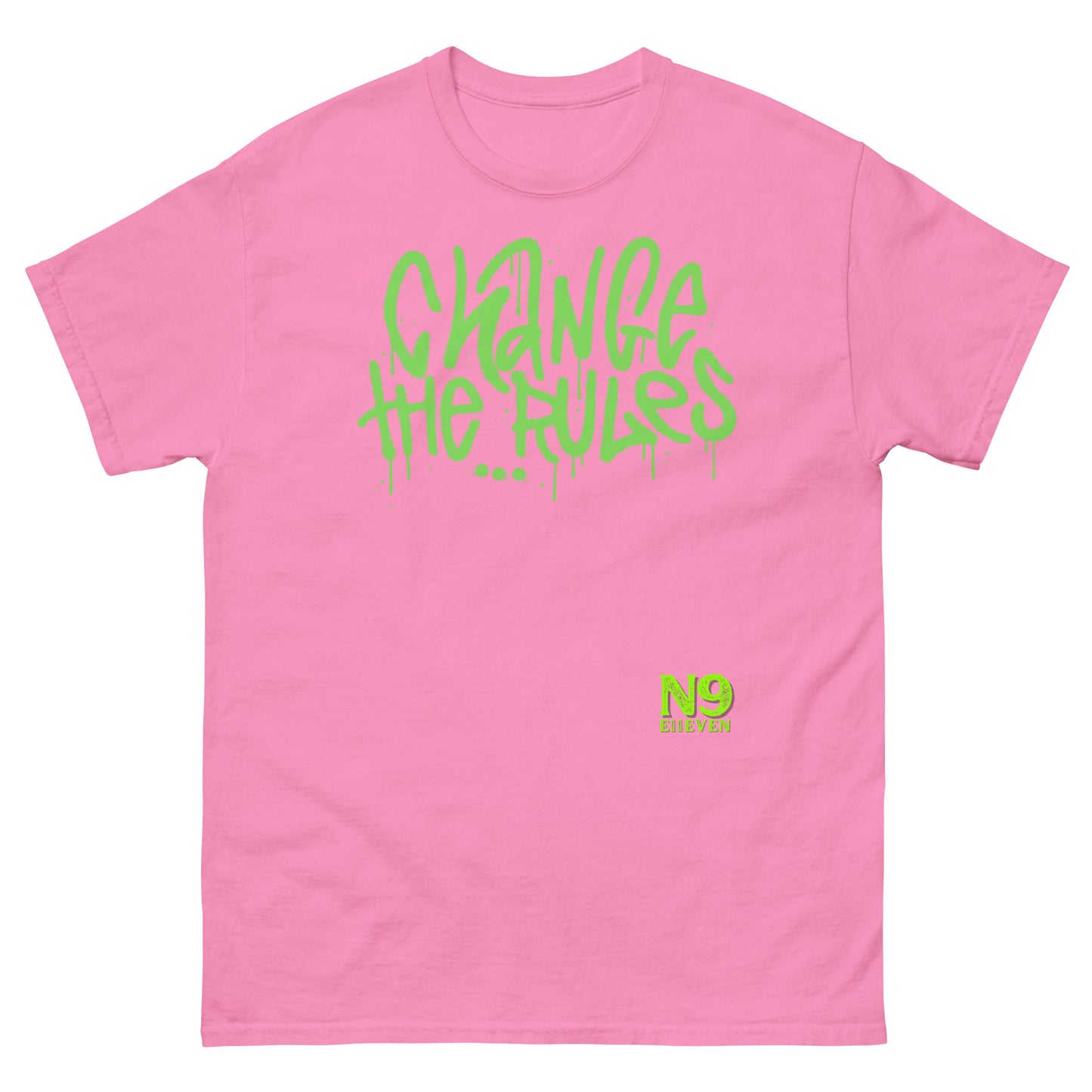 “Change the rules” unisex classic tee