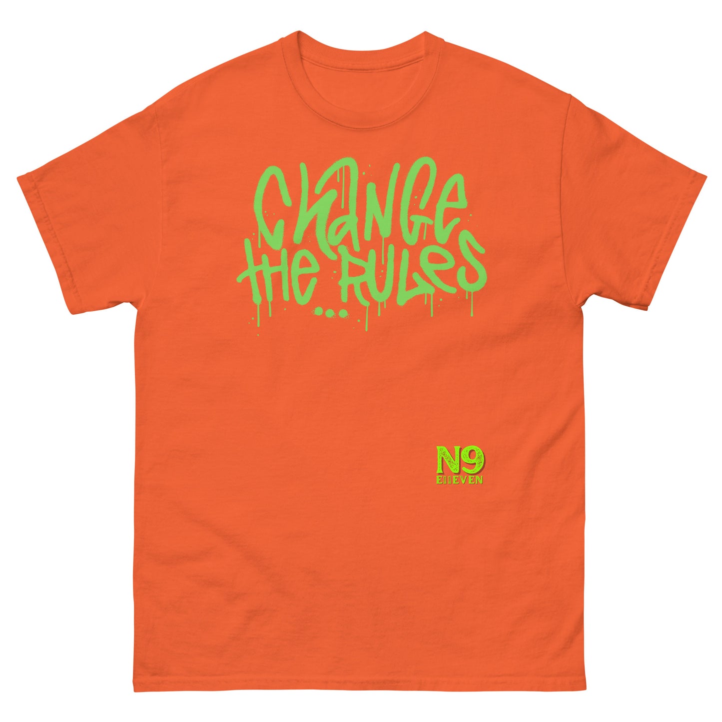 “Change the rules” unisex classic tee