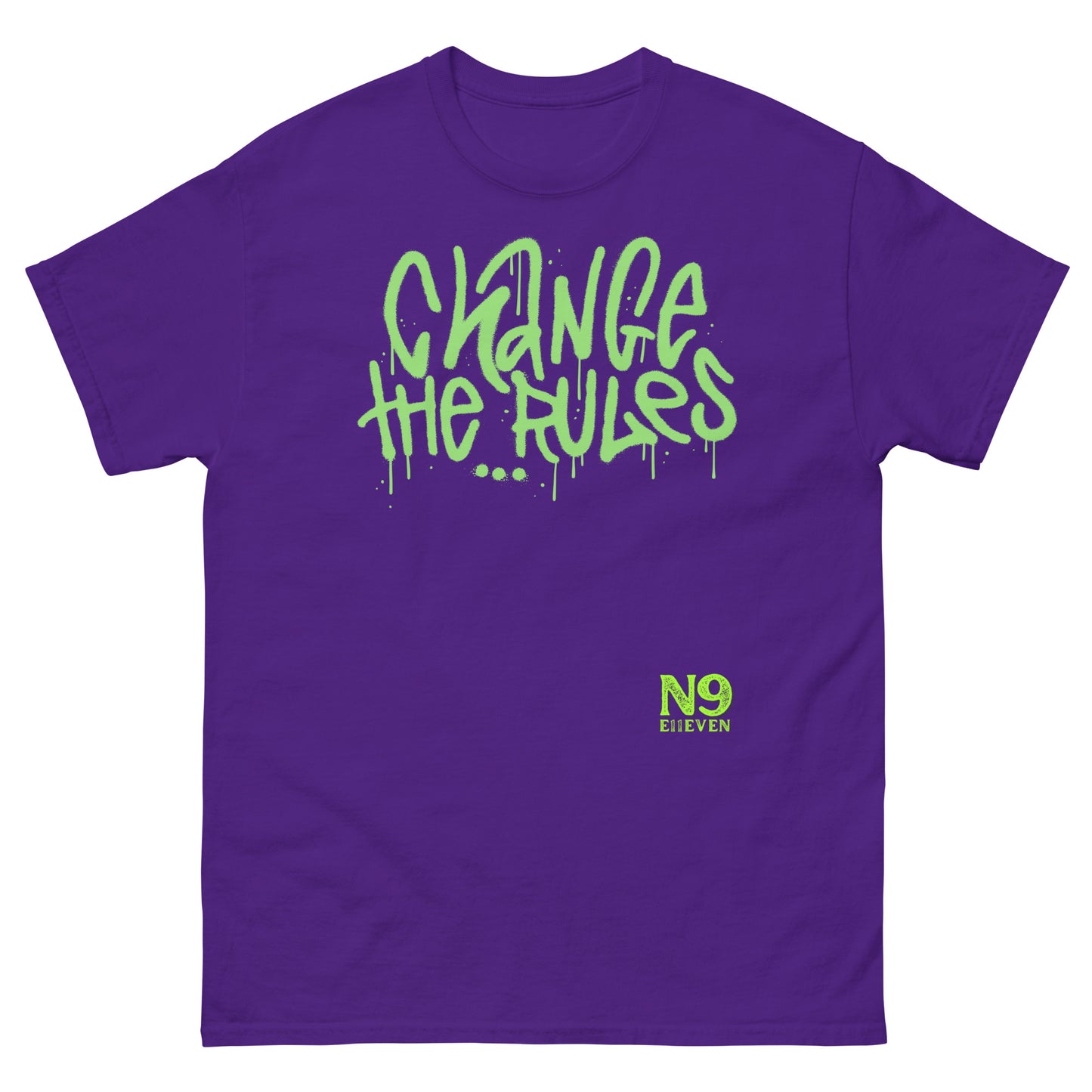 “Change the rules” unisex classic tee