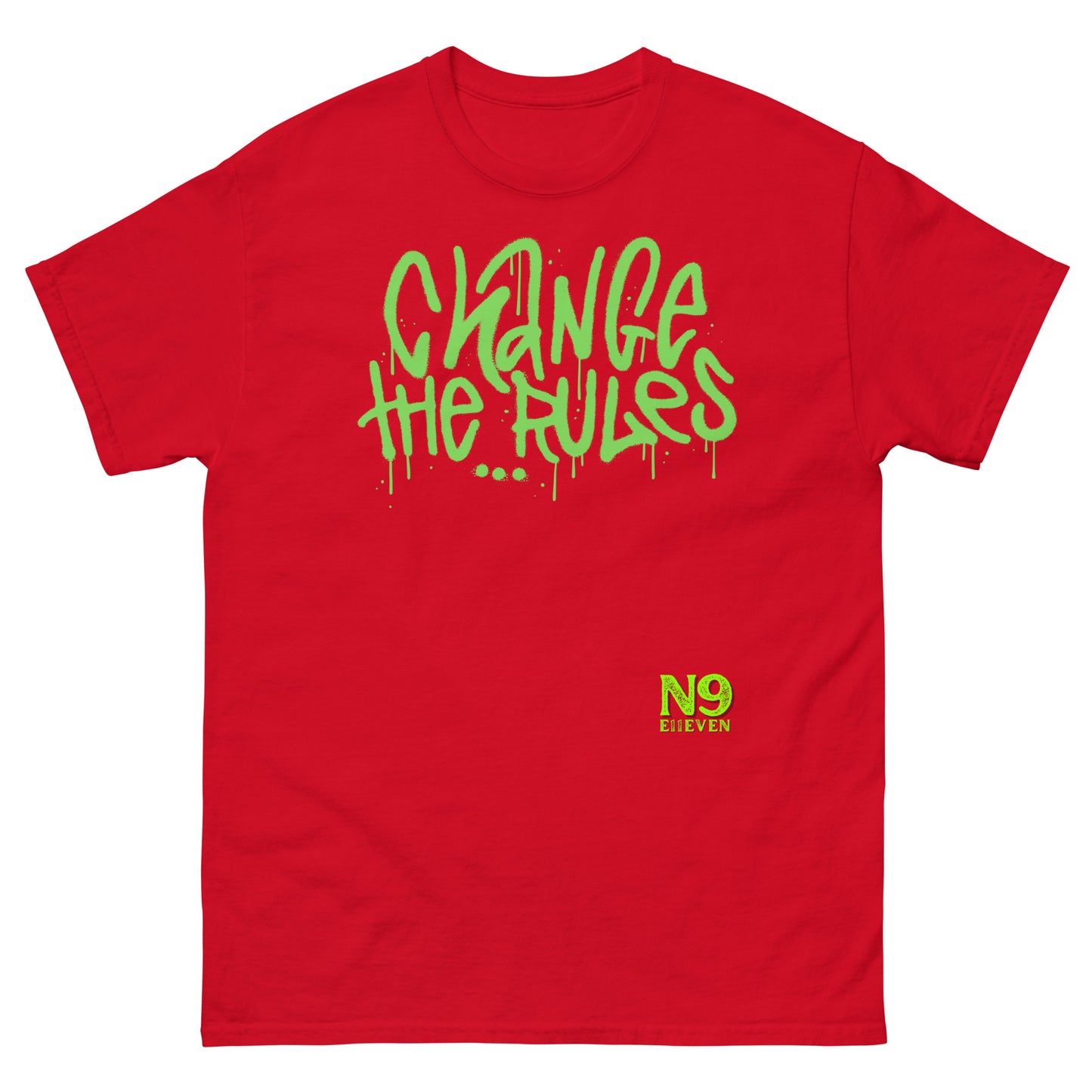 “Change the rules” unisex classic tee