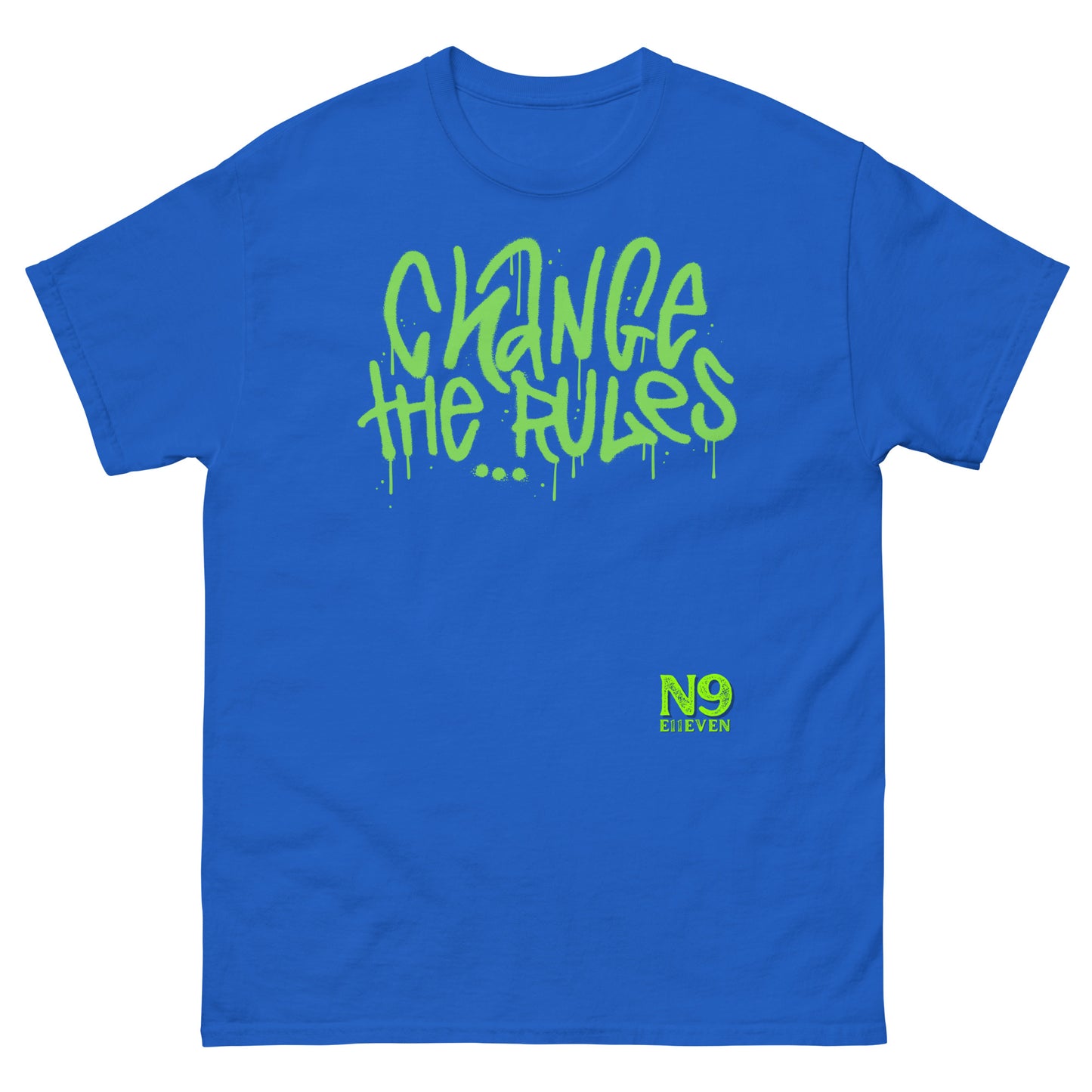 “Change the rules” unisex classic tee