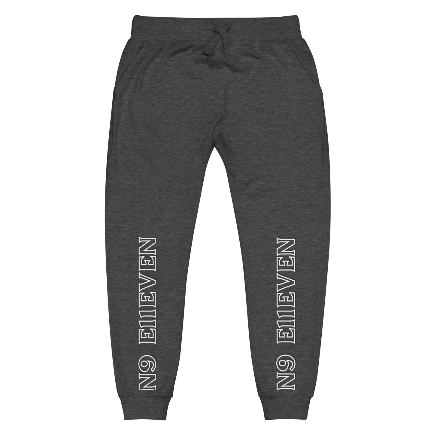“N9 E11EVEN” unisex fleece sweatpants