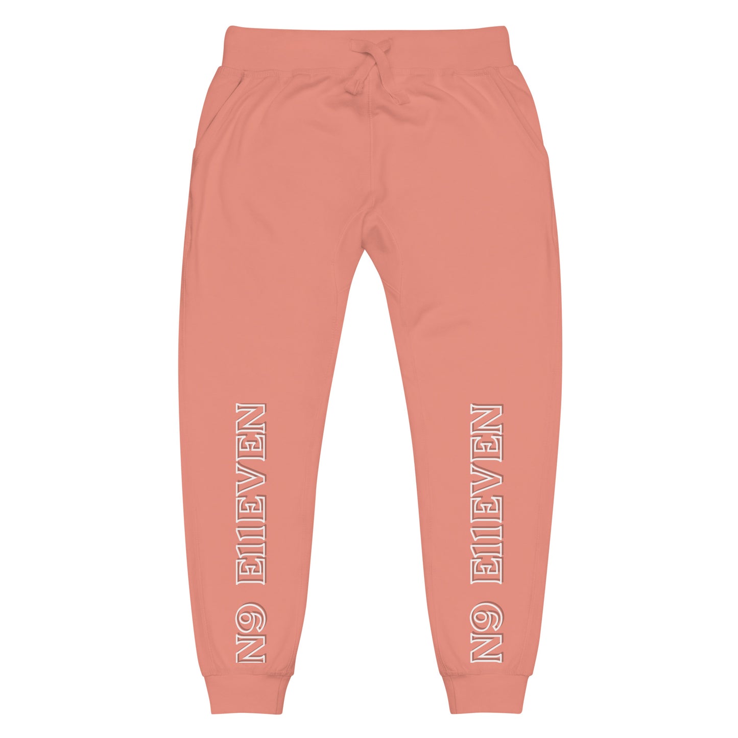 “N9 E11EVEN” unisex fleece sweatpants