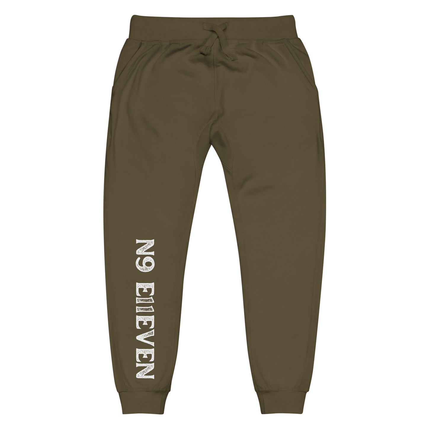 “N9 E11EVEN” Unisex fleece sweatpants