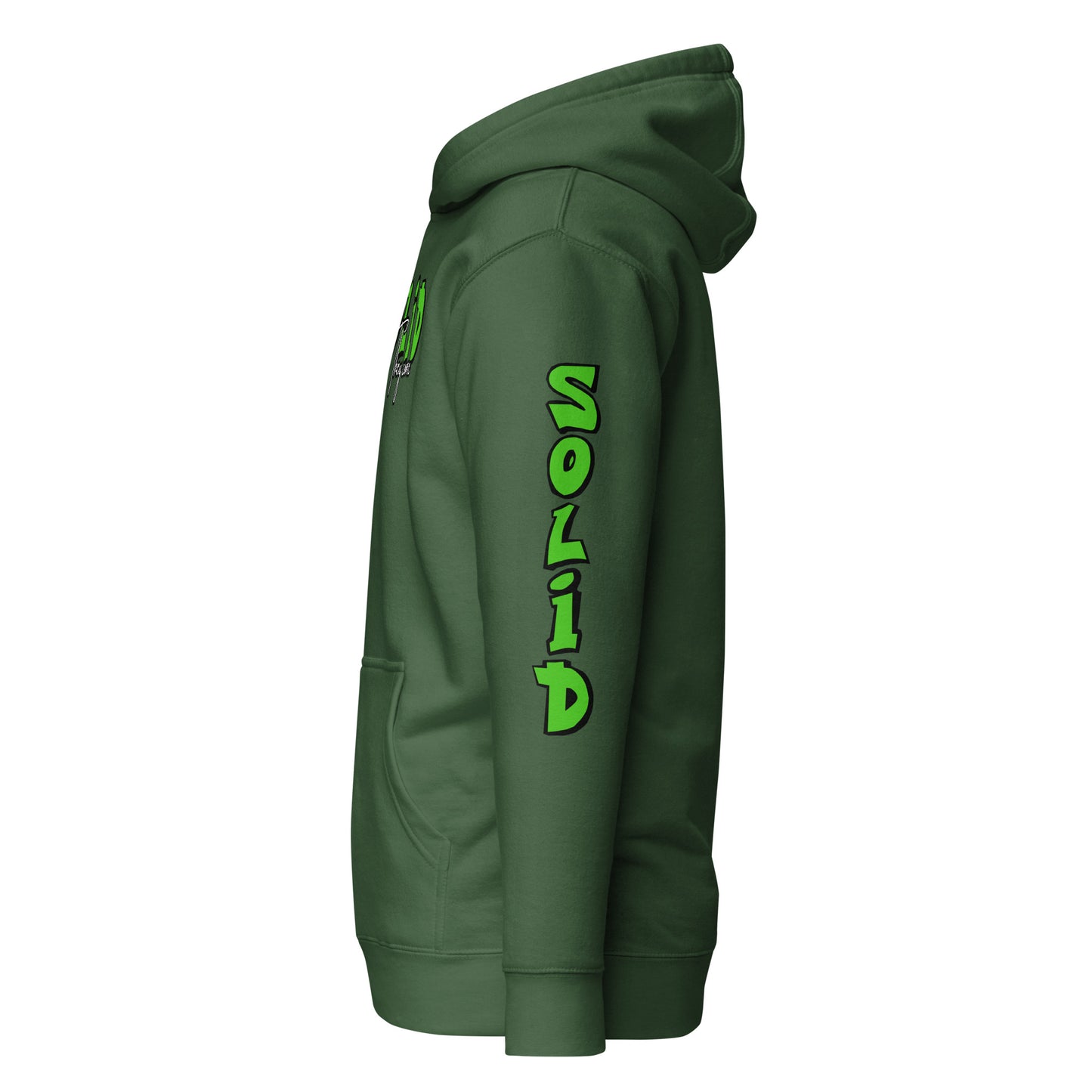 “Solid as they come” Unisex Hoodie