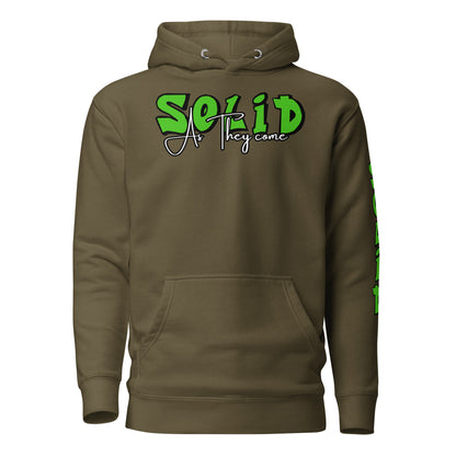 “Solid as they come” Unisex Hoodie