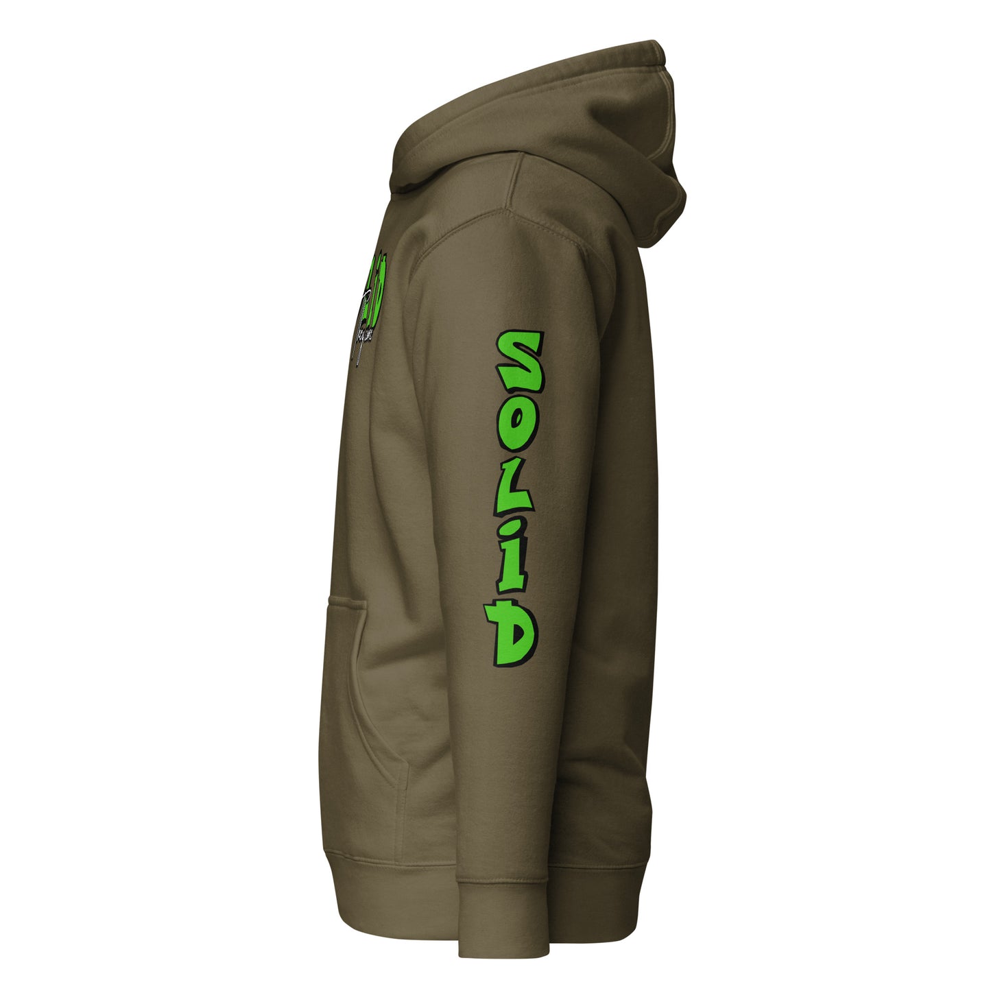 “Solid as they come” Unisex Hoodie