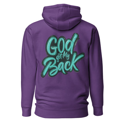 “God got my back” Unisex Hoodie