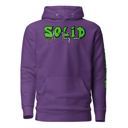 “Solid as they come” Unisex Hoodie