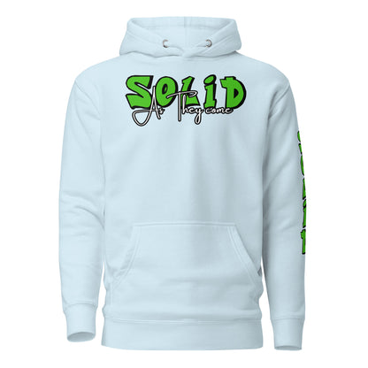 “Solid as they come” Unisex Hoodie