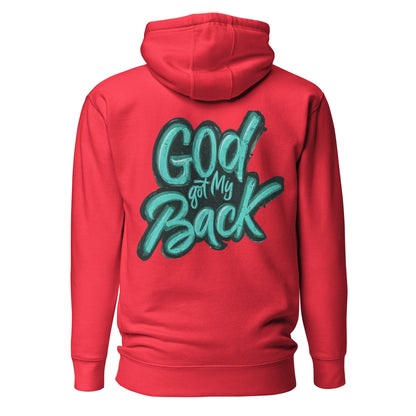 “God got my back” Unisex Hoodie