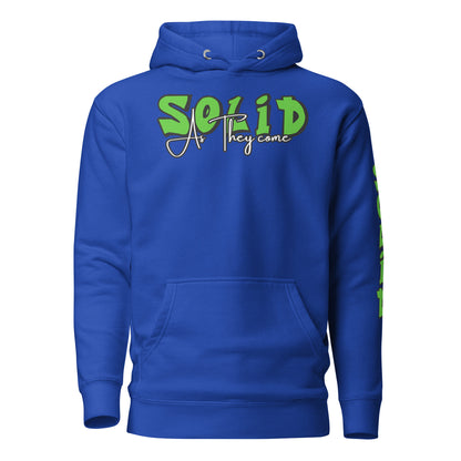 “Solid as they come” Unisex Hoodie